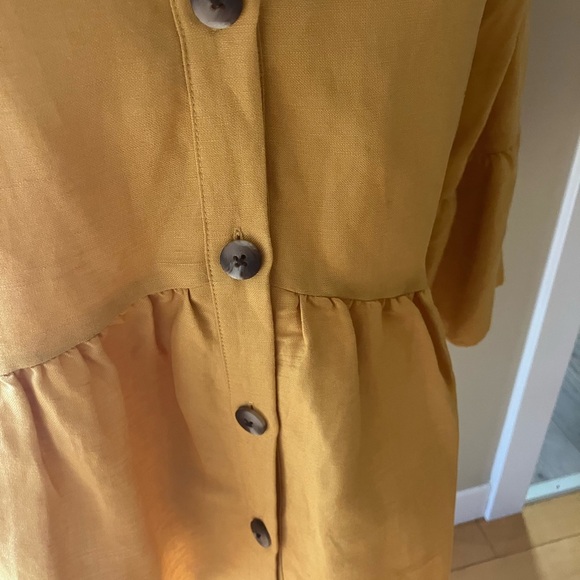 Ann Taylor linen blend jacket size small - Picture 3 of 8